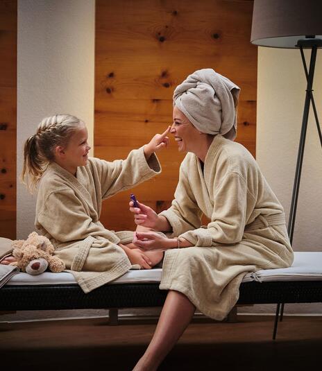 Wellnessurlaub mit Kind Leogang