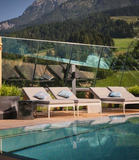 wellness hotel with rooftop pool