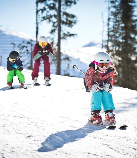 Familien Skiurlaub Skigebiet Leogang