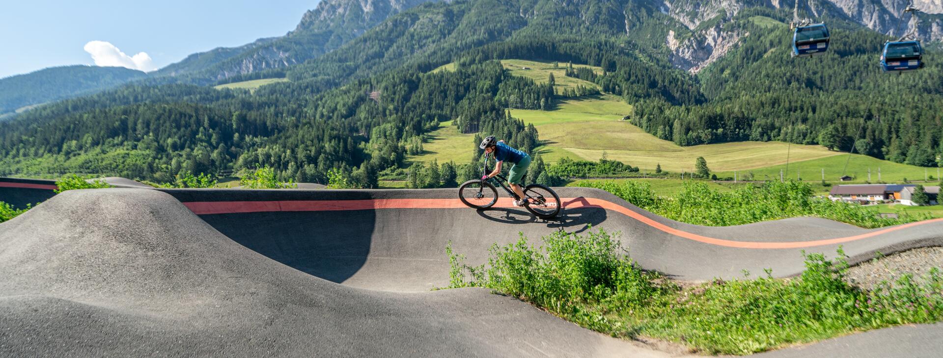 Pumptrack in Leogang