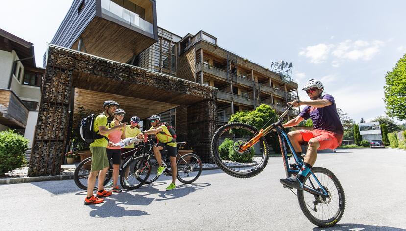 Mountainbike Hotel Leogang