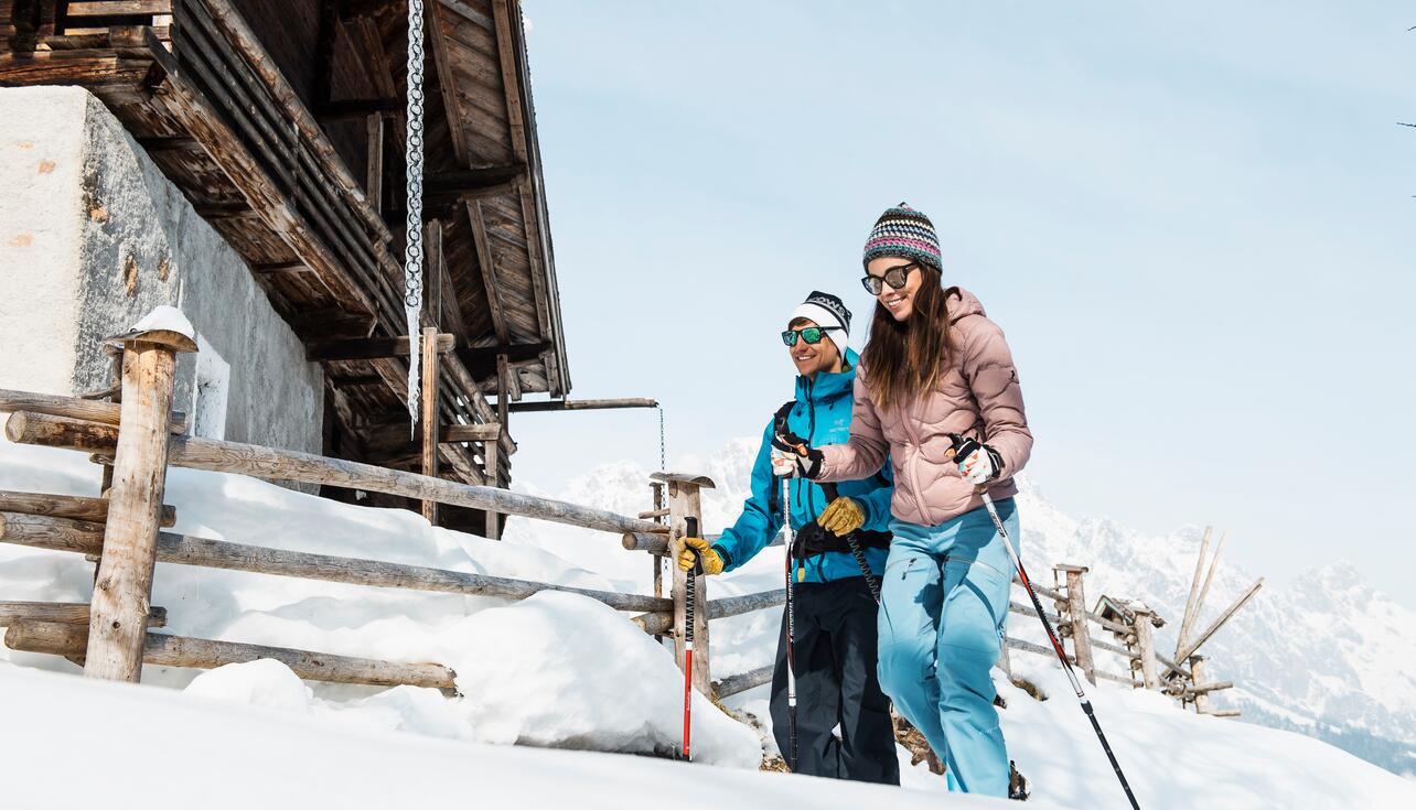 winter hiking in the active holiday Salzburger Land